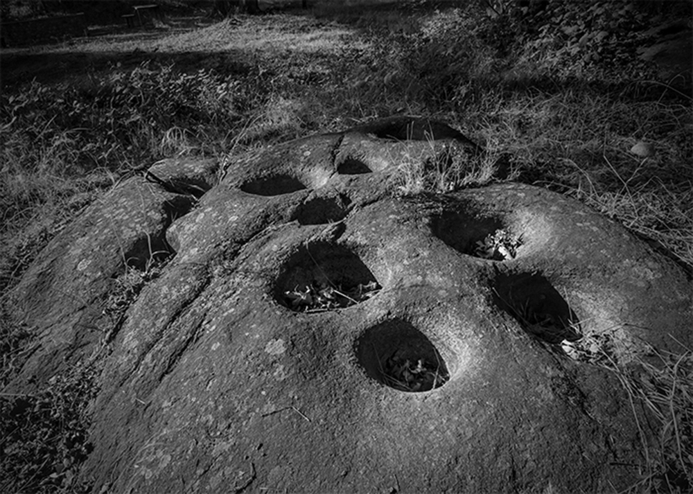 Evidence of early Indian culture all along the Kings are evidenced by thousands of pocked grinding rocks.