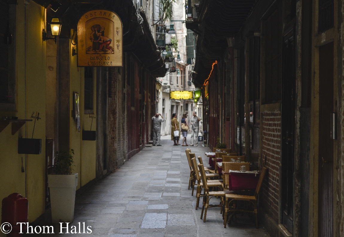 Venice side street.